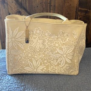 Neiman Marcus Oscar De La Renta Target Colab canvas tote